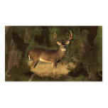 Camoflage Grunge Big Buck- Business Card