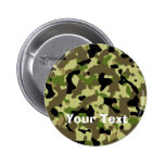 Camoflage Khaki Commando Game Badge Name Tag Button