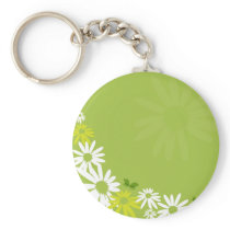 Camomile Flowers Keychain