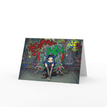 "Camouflage #1" Greeting Card