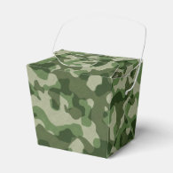 Camouflage 2 party favor box