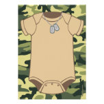 Camouflage Baby Shower Invitations invitations