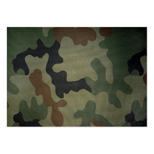 Camouflage Business Card (front side)