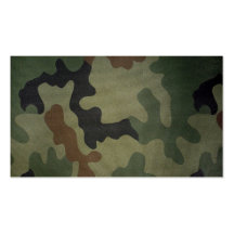 Camouflage Business Cards
