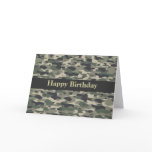 Camouflage Greeting Card