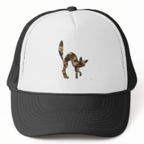 Camouflage Cat Silhouette hats by evrose Camouflage Cat Silhouette hats