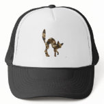 Camouflage Cat Silhouette hats