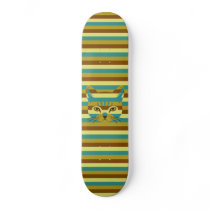 Camouflage Cat Custom Skateboard