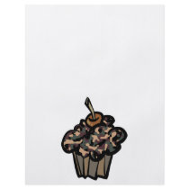 camouflage cupcake flyer