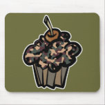 camouflage cupcake