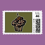 camouflage cupcake