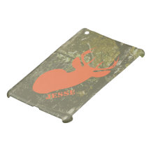 Camouflage & Deer Personalized iPad Mini Case