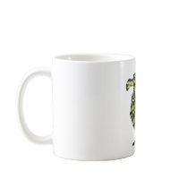 Camouflage Dodo Bird Silhouette Mug