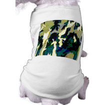 Camouflage pet clothing