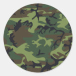 Camouflage Green Stickers