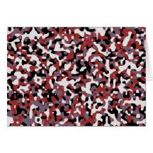 Camouflage Greeting Card