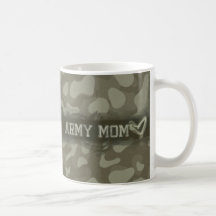 Camouflage Grunge Army Mom Love Mug