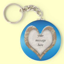 Camouflage Heart keychains