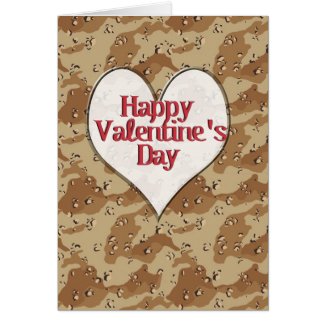 Camouflage Heart (Surprise Inside!) card