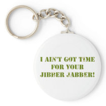 Camouflage Jibber Jabber Keychain
