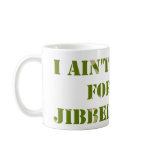 Camouflage Jibber Jabber Mug