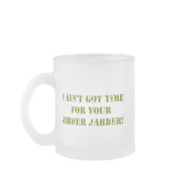 Camouflage Jibber Jabber Mug