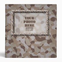 Camouflage Military 1.5 inch Binder binders