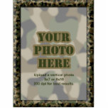 Camouflage Military Photo Frame Photo Sculpture