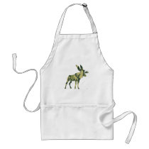 Camouflage Moose Silhouette Apron