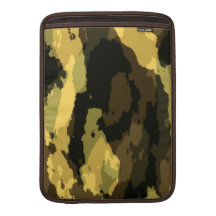 Camouflage Pattern MacBook Sleeve