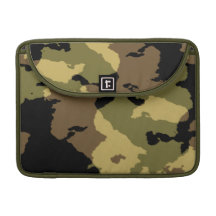 Camouflage Pattern Sleeves For MacBook Pro