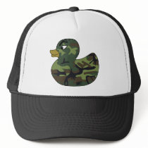 Camouflage Rubber Duck Trucker Hats