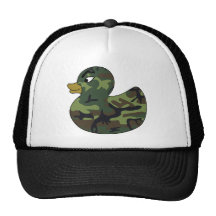 Camouflage Rubber Duck Trucker Hats