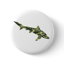 Camouflage Shark Silhouette buttons