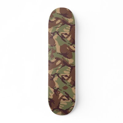 Camo Skateboard