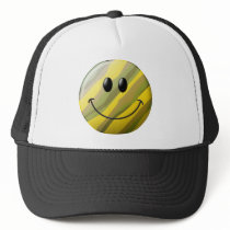 Camouflage Smiley Face Mesh Hat