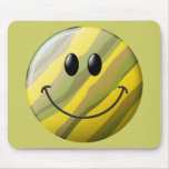 Camouflage Smiley Face mousepads