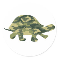 Camouflage Turtle Silhouette stickers by evrose Camouflage Turtle Silhouette stickers