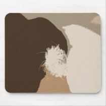 Camouflaged Dog's Tail mousepads
