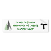Camp Bumper Sticker