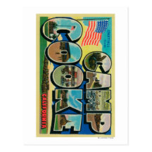 Camp Cooke, California - Large Letter Scenes Postcards