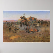 Camp  Cook's Troubles, 1912 Poster