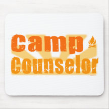 Camp Counselor Mouse Pad
