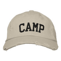 Camp Embroidered Hat embroidered hats