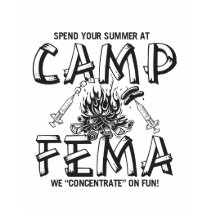 CAMP FEMA t-shirts