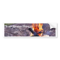 Camp Fires bumper stickers by lifesphere Camp Fires bumper stickers