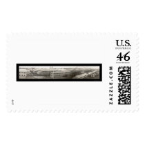 Camp Grant Barracks Photo 1917 Stamp