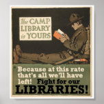 Camp libraries poster