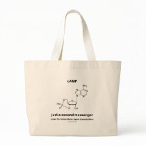 cAMP {Molecule} Just A Second Messenger Canvas Bags
