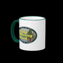 Camp Morning Wood drinkware mugs